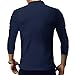 LOGEEYAR Mens Fashion Polo Henley Shirts Short/Long Sleeve Casual T-Shirts Slim Fit Cotton Polo Shirts for Men