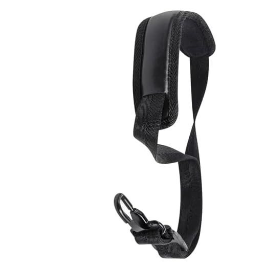 Correa de saxofón con gancho de metal y acolchado suave para cuello ajustable en saxofones alto, tenor y soprano.