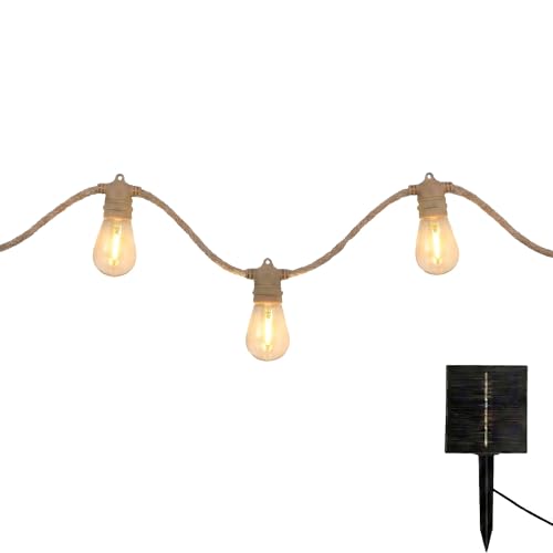Guirlande lumineuse en corde haut de gamme 10 ampoules LED FANTASY CORD SOLAR