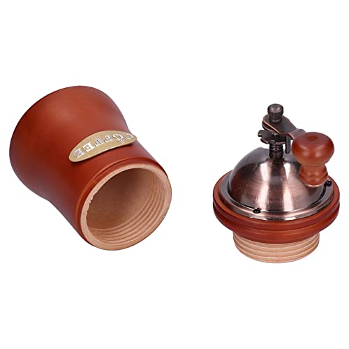 SXLCKJ Kaffeemühle, Retro-Handkurbelmühle, einfach, exquisit für Kaffeezubehör für Zuhause für Restaura (Zerkleinerer… – Bild 5