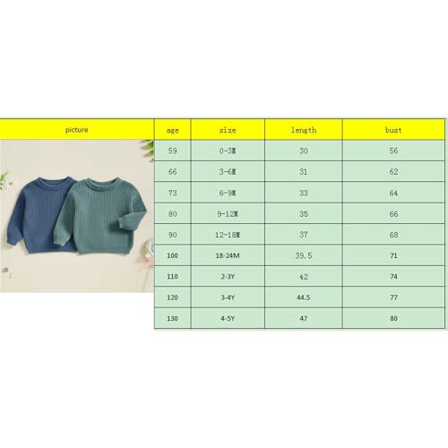 baby girl boy toddler knit sweater cute round neck long sleeve blouse pullover oversized sweatshirt warm kids tops
