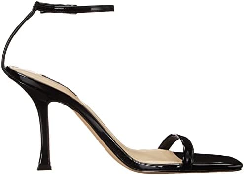 Nine West Women's Yess3 Heeled Sandal, Black Patent, 9 | Image 5