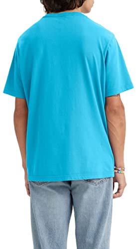 Levi's Herren Ss Relaxed Fit Tee T-Shirt,Core Poster Logo Swedish Blue,S – Ansicht 2