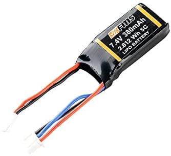 Amazon.co.jp: FMS 車用アクセサリー Lipoバッテリー 2S 7.4V 380mAh
