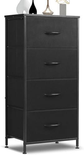 Chulovs Dresser with 4 Drawers, Storage Tower, Organizer Uni...