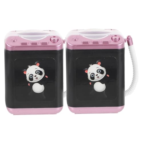 TOGEVAL 2個迷?電動化妝ブラシ清潔器 自動洗浄機 スポンジ粉?用 洗浄器