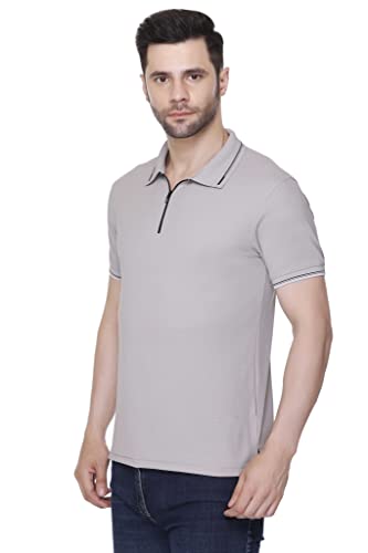 Image of Colors & Blends - Men's Activewear Zipper Polo