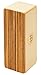 Meinl Percussion Wood Shaker with Exotic Zebrano Top and Bottom, Small Size-NOT MADE IN CHINA-Baltic Birch Body, 2-YEAR WARRANTY, (SH53-S)