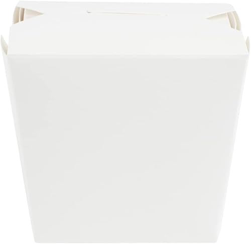 Miniatura 15 de Restaurantware -Cajas de comida para llevar de 16 onzas, 25 cajas desechables de alimentos para llevar, con bloqueo de pestañas, apilables, cajas de