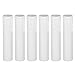balacoo Decorative Candle Light- 20Pcs Plastic Candle Tubes Decorative Candle Annular Tubes Candle Light Supplies