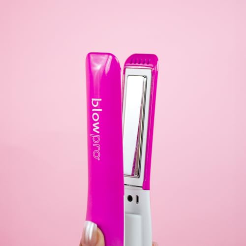 Plancha de pelo inalámbrica BlowPro con placas de titanio miniatura 5