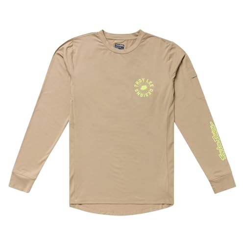 Shirt de course Troy Lee Designs Ruckus XL vert bois pour le VTT