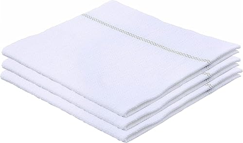 Superio Squeegee Mopping Towel Floor Cloth White Cloth for Cuban Style Mop, Israeli Sponga, Kitchen, Bathroom Cleaning, Tile, Stone, Wood, Floor Washing, Drying Towel -18