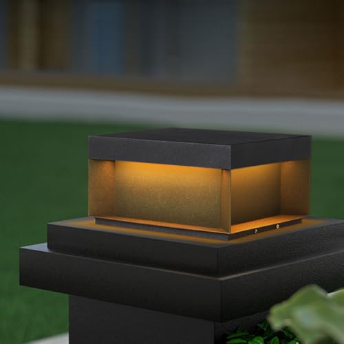 Luz de pilar creativa para solucionar la oscuridad en accesos 2