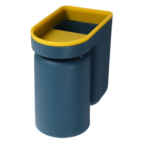 TIDTALEO 1 Juego Soporte de Cepillos de Pared con Vaso Organizador Adhesivo Espacio para Práctico Instalación Sin Taladrar