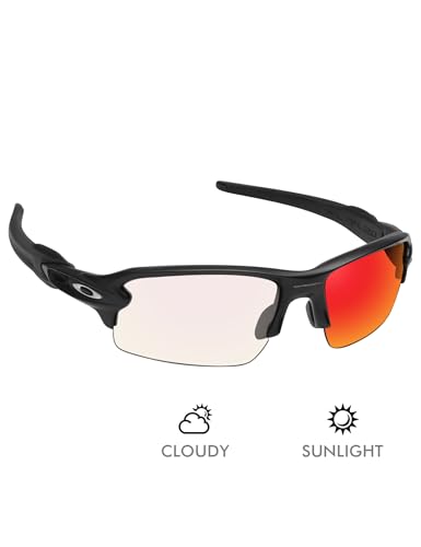 Image of Alphax Polarized Replacement Lenses for Oakley Flak 2.0 OO9295 59mm Sunglasses | Glare Reduction | Precision Cutting