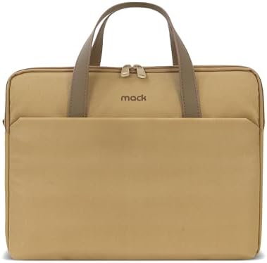 Mack MCE-1513 Nova Eco Çevre Dostu Laptop Çantası, 15.6 inç Bilgisayar Çantası, Kadın ve Erkek Notebook Çantası, YKK Fermuarlı Macbook Çantası, İş ve Evrak Çantası, Camel - Görsel 1