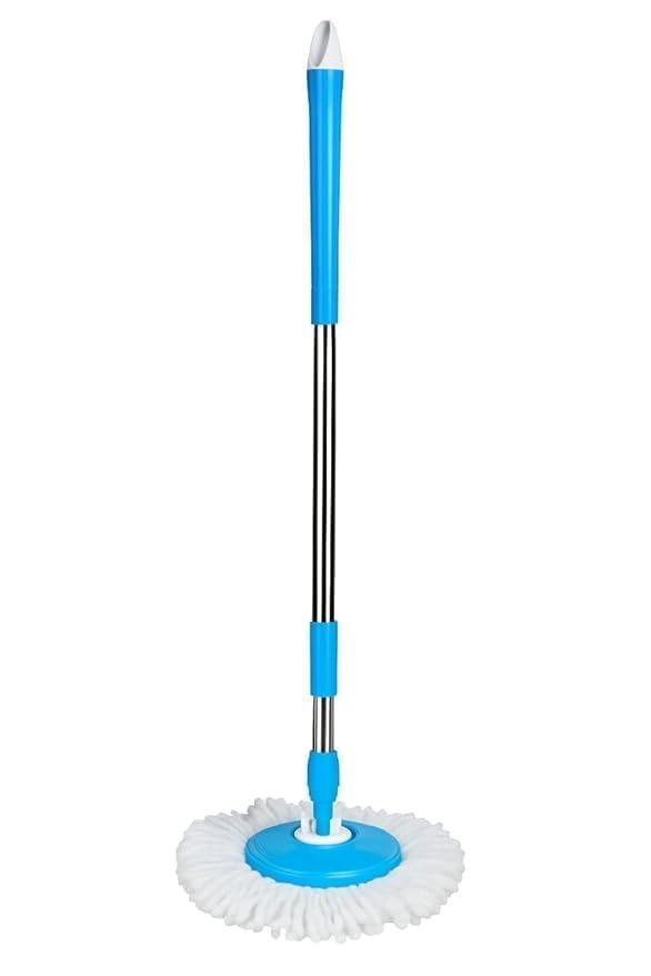 Spin Mop Handle Replacement Stainless Steel Adjustable Mop Stick Telescopic Extendable Rod Heavy Duty Universal Spin Stick Floor Cleaning Tool Comfortable Grip-image-35
