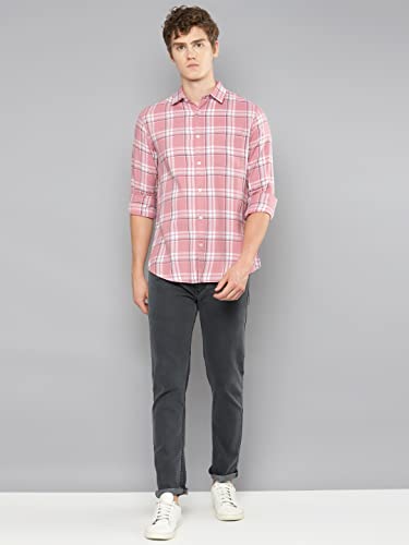 Image of Allen Cooper Checks Shirts for Men - 100% Cotton Comfort Fit Casual and Formal Shirt - Breathable, Soft, Classic Style (Multiple Colors)
