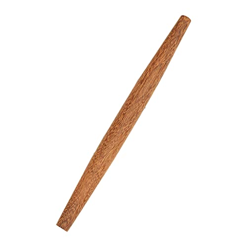 WoodenFrench - Rodillo de madera reutilizable con mango para pasta de fondant para niños