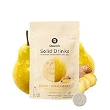Qwetch Solid Drinks – Birne & Ingwer – Vitamine C & B – 12 Tabletten
