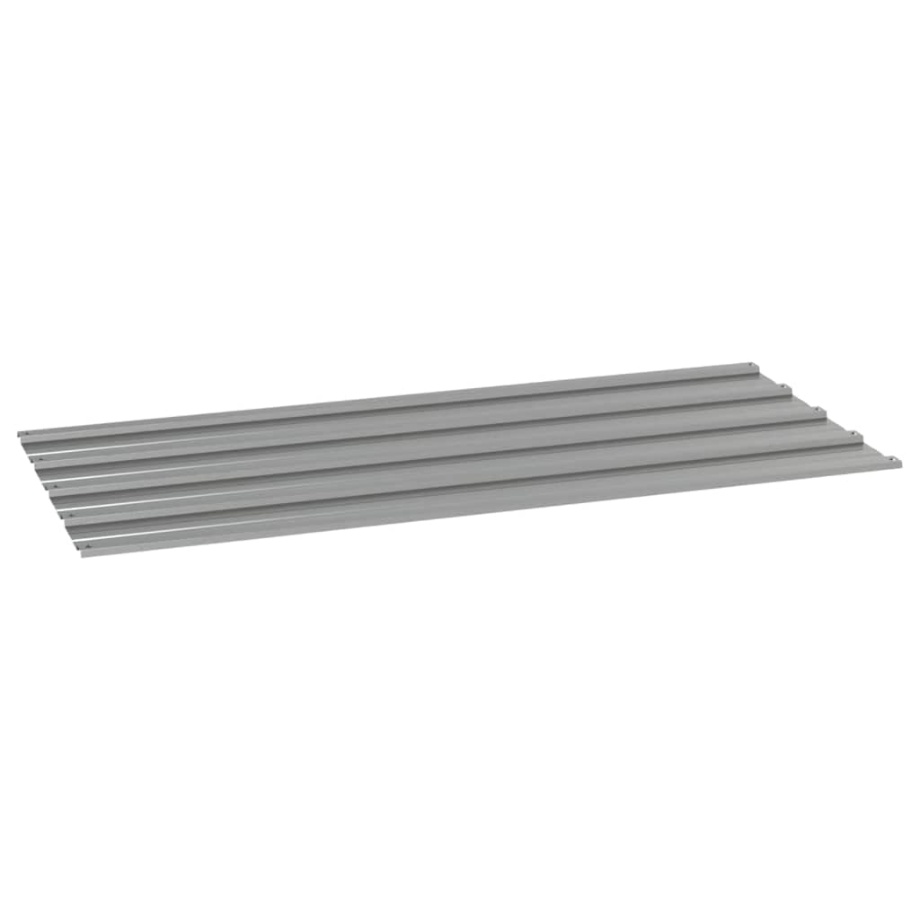 vidaXL Pannelli per Tetti 36 pz Ruggine 100x44 cm in Acciaio Corten, lastra per tetto, copertura per tetto, pannello per tetto garage