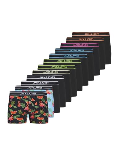 JACK & JONES Mens Jacwatermelon Trunks 12 PackJacwatermelon Trunks 12 Pack