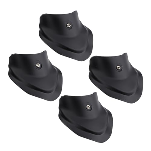 mioosho 4Pcs Electric Scooter Rear Mudguard Scooter Rear Flap Electric Scooter Front Rear Mud Flap Mudguard Fishtail Replacement