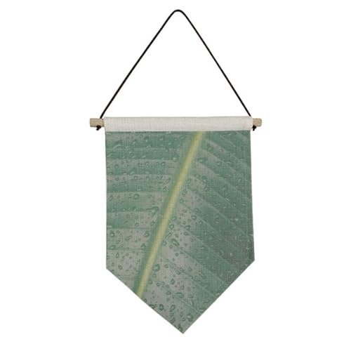 Bannière en toile à suspendre motif bananes décoration murale tissu