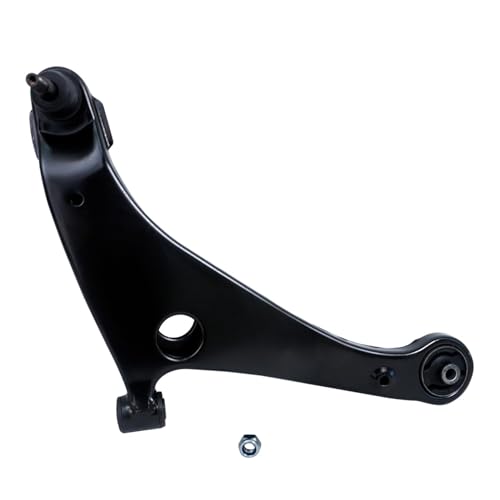 Image of Detroit Axle - 8pc Front End Suspension Kit for 2004-2012 Mitsubishi Galant 2006-2012 Eclipse, 2 Lower Control Arms with Ball Joints 2 Sway Bar End Links 4 Inner Outer Tie Rod End Links Replacement