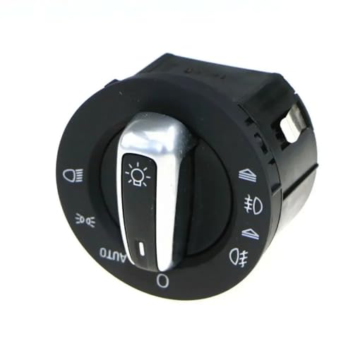 Interruptor de control de faros con acabado original Audi A6 S6 C6