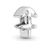 CMBSSTFC Colgante de Plata de Ley 925 para Mujer, Accesorios de Pulsera, joyería, Regalo de cumpleaños para niñas, Amigas, Esposas (C (Color: Capri, Sagitario,