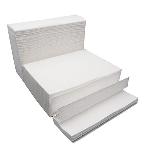 COLLBATH 400 Pezzi Tovagliolo Di Carta Velina Ispessita Asciugamano Di Carta Tovaglietta Assorbente Per Casa Bar Negozio Ristorante