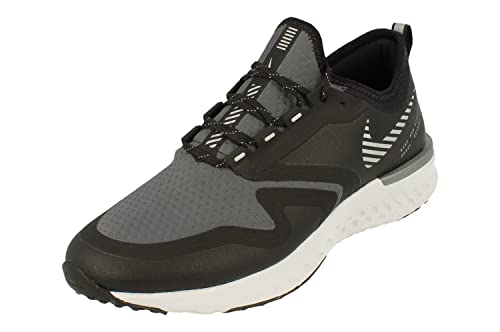 NIKE Odyssey React Shield BQ1671 - Zapatillas de Correr para Hombre (Talla 7.5 de EE. UU. 8.5 de UE 42, Color Negro metálico Plateado 003), Negro Metálico Plateado Gris Frío, 42 EU