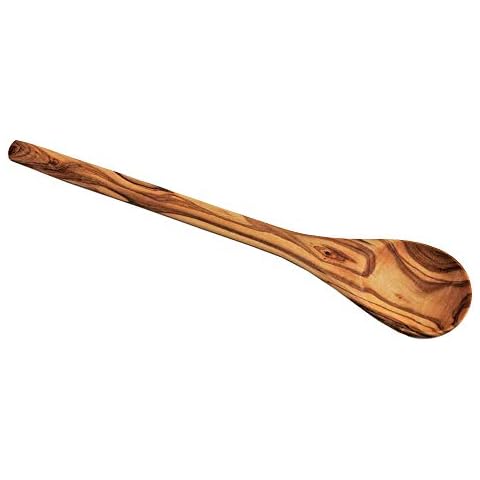 NATUREHOME Olive Wood Cooking Spoon Wooden Spoon 35 cm Cover
