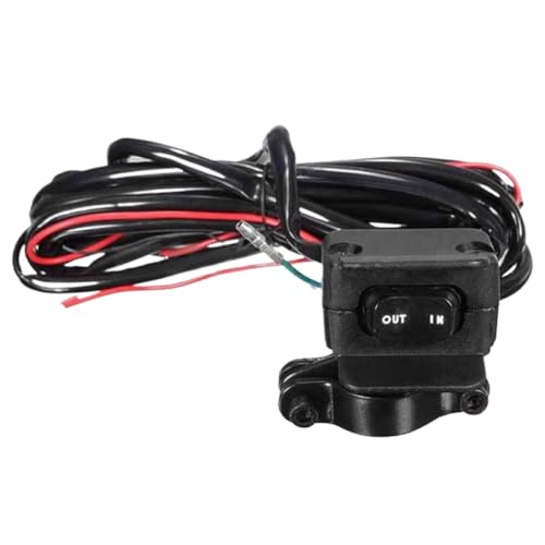 Interrupteur de treuil 12V avec ligne de commande de 3 mètres pour ATV et UTV - 3