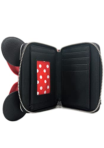 Loungefly X LASR Exclusive Disney Minnie Mouse Dress Zip Wallet - Fashion Cosplay Disneybound Cute Wallets4