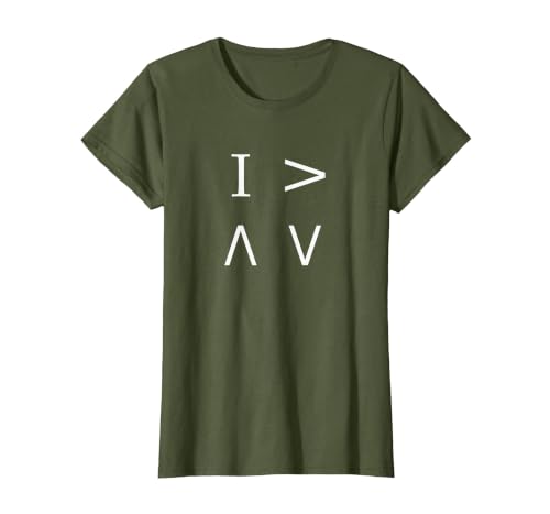 I Am Greater Than My Highs and Lows Power T-Shirt, Women, Olive Green, Medium
