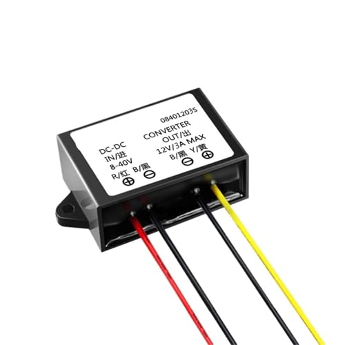 Régulateur de tension DC-DC 12V 3A buck boost stabilisé pour circuit automobile et solaire