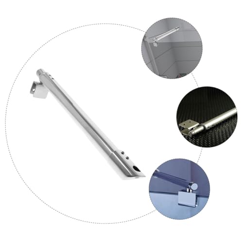 Barre de support douche verre accessoire de fixation murale - 4