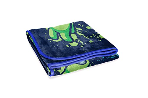 Image of Among Us Space Toss Throw Blanket - Measures 46 x 60 inches, Kids Bedding - Fade Resistant Super Soft Fleece (Official Among Us Product)