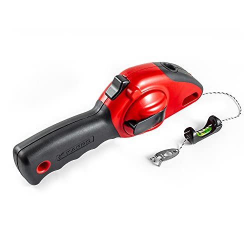 Kapro 214 Ergonomic Sure Grip Layout And Marking Chalk Line With Retractable Line Level, 100' Line By Kapro #TOP8
