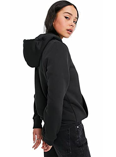 Image of BE SAVAGE Women's Solid Full Sleeves Cotton Hoodie