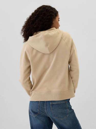 Image of GAP Women's Logo Hoodie Hooded Full Zip Sweatshirt