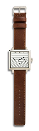 666Barcelona Unisex Erwachsene Analog Quarz Uhr mit Leder Armband 666-031 Cover