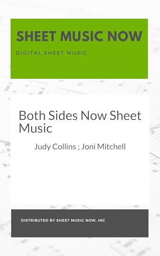 Both Sides Now Sheet Music (English Edition)