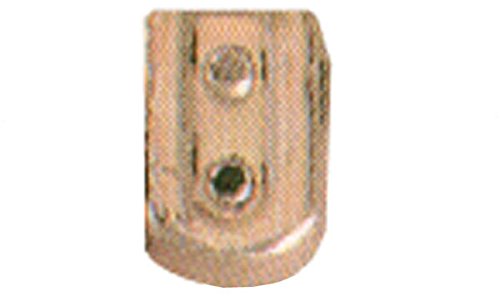 SCHROEDER - Soporte Barra Oval Plastic Oro Schroeder 20 Mm