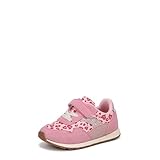 Blowfish Malibu Infant Girls Valley 2-T Sneaker Pink Leopard Print Faux Suede 6 T