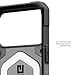 URBAN ARMOR GEAR UAG Designed for iPhone 17 Pro Max Case Pathfinder Clear - Compatible with MagSafe Military Grade Protective Cover, Ash/Black