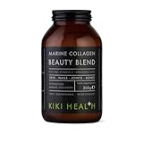 KIKI Health Premium Marine Collagen Beauty Blend Powder | Natural Vitamin C from Organic Camu Camu Powder | Enhance Joints & Bones | High Protein & Vegan Health Support for Daily Wellness - 200g